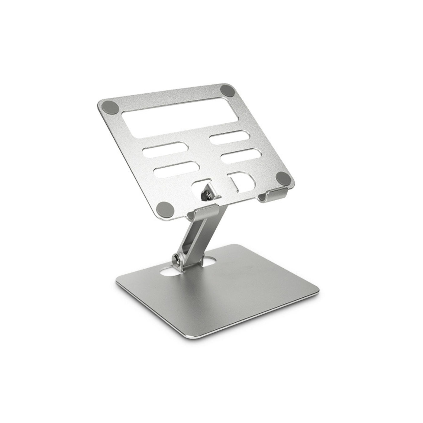 Inter-Tech TBS-100 Notebook-Ständer, Aluminium, 11–14", höhenverstellbar, Silber