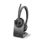 Poly Voyager 4320 UC – On‑Ear Bluetooth/USB‑A Headset, 24 h Gesprächszeit, Acoustic Fence