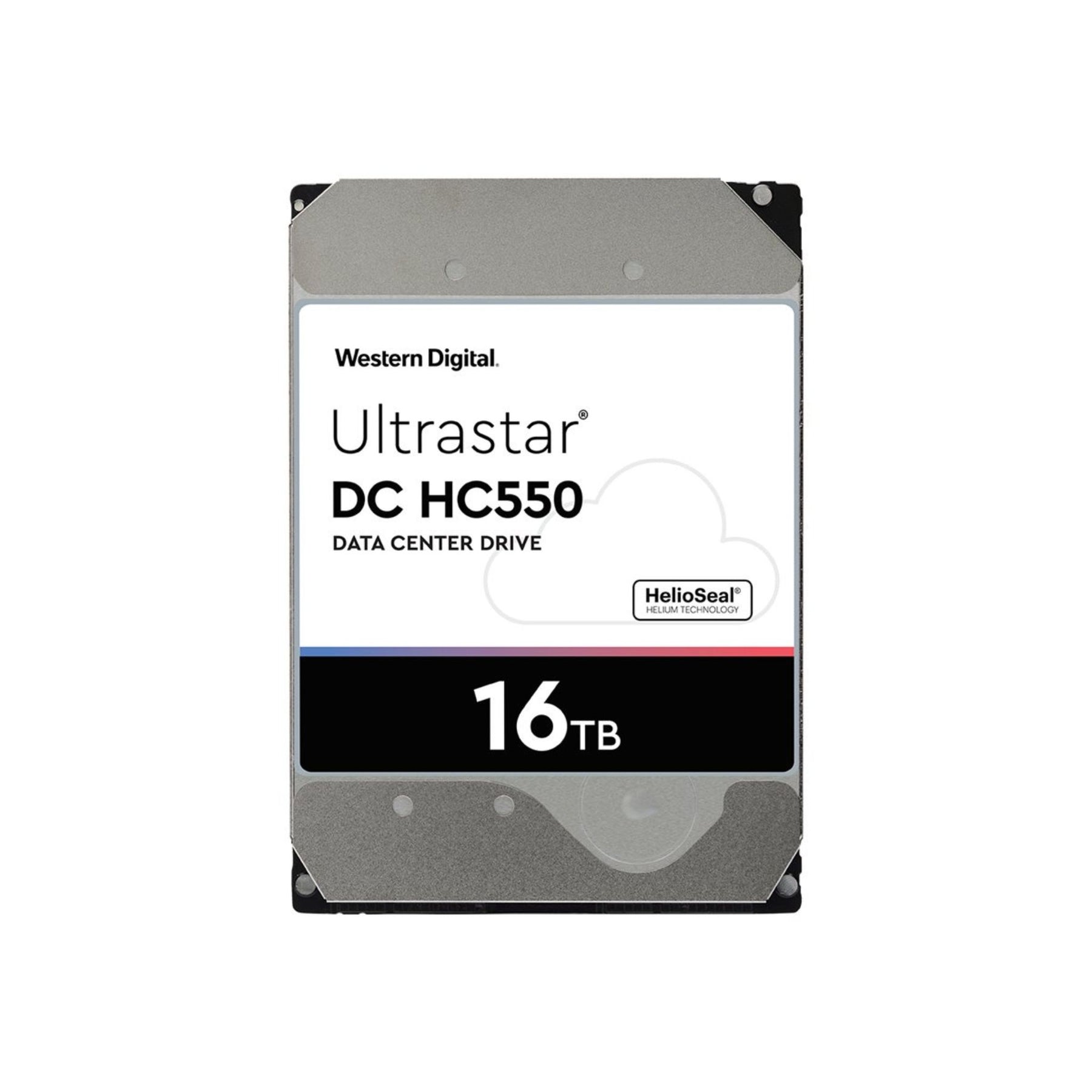 WD Ultrastar DC HC550 16TB SAS 12Gb/s 3.5" HDD, 7200 rpm, 512MB Cache, Enterprise