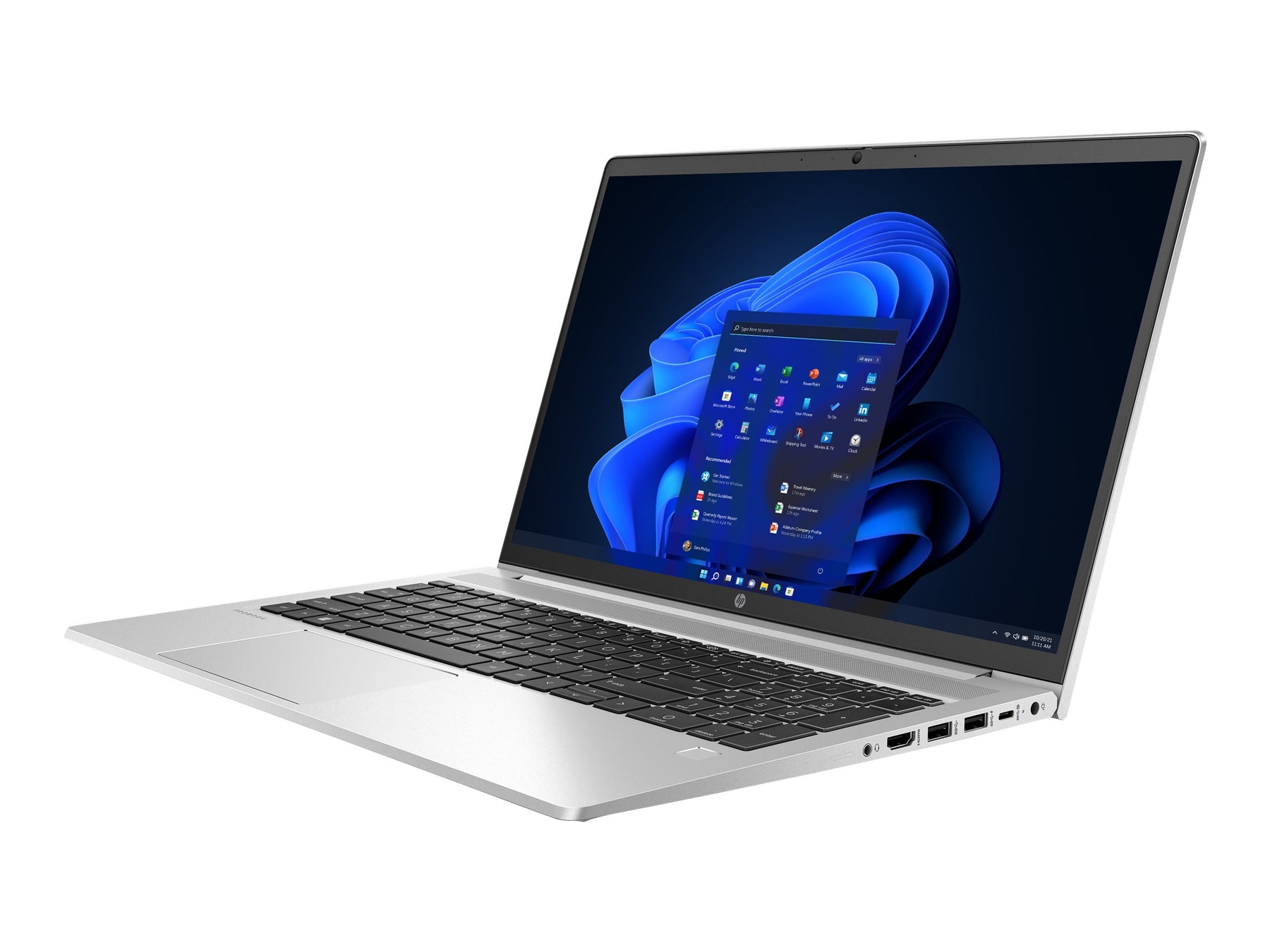 HP ProBook 450 G9 Notebook - Wolf Pro Security - Intel Core i5 1235U / 1.3 GHz - Win 11 Pro - Intel Iris Xe Grafikkarte - 16 GB RAM - 512 GB SSD NVMe - 39.6 cm (15.6")