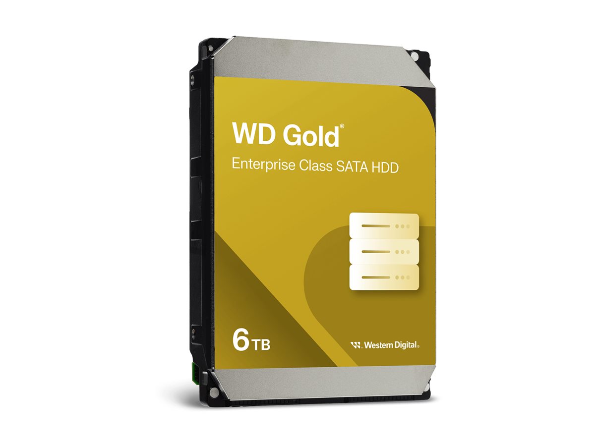 WD Gold WD6004FRYZ - Festplatte - Enterprise - 6 TB - intern - 3.5" (8.9 cm)