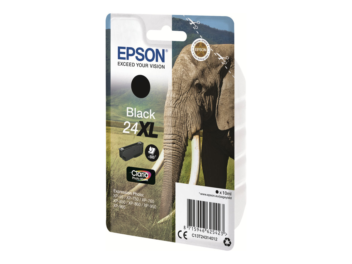 Epson 24XL - 10 ml - XL - Schwarz - Original