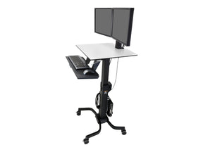 Ergotron WorkFit-C Dual - Sitz-/Steh-Arbeitsplatz