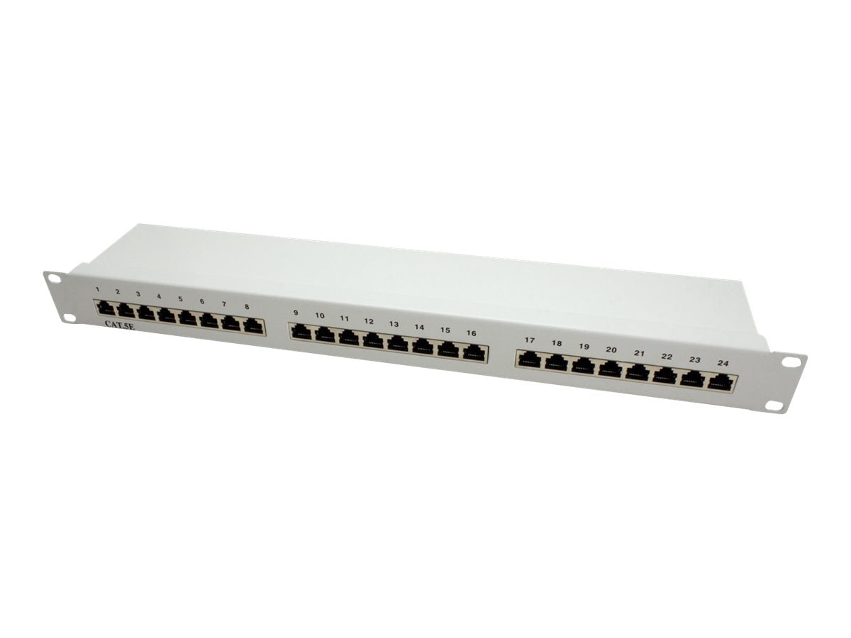 VALUE Patch Panel - CAT 5e - STP - Hellgrau - 48.3 cm (19")