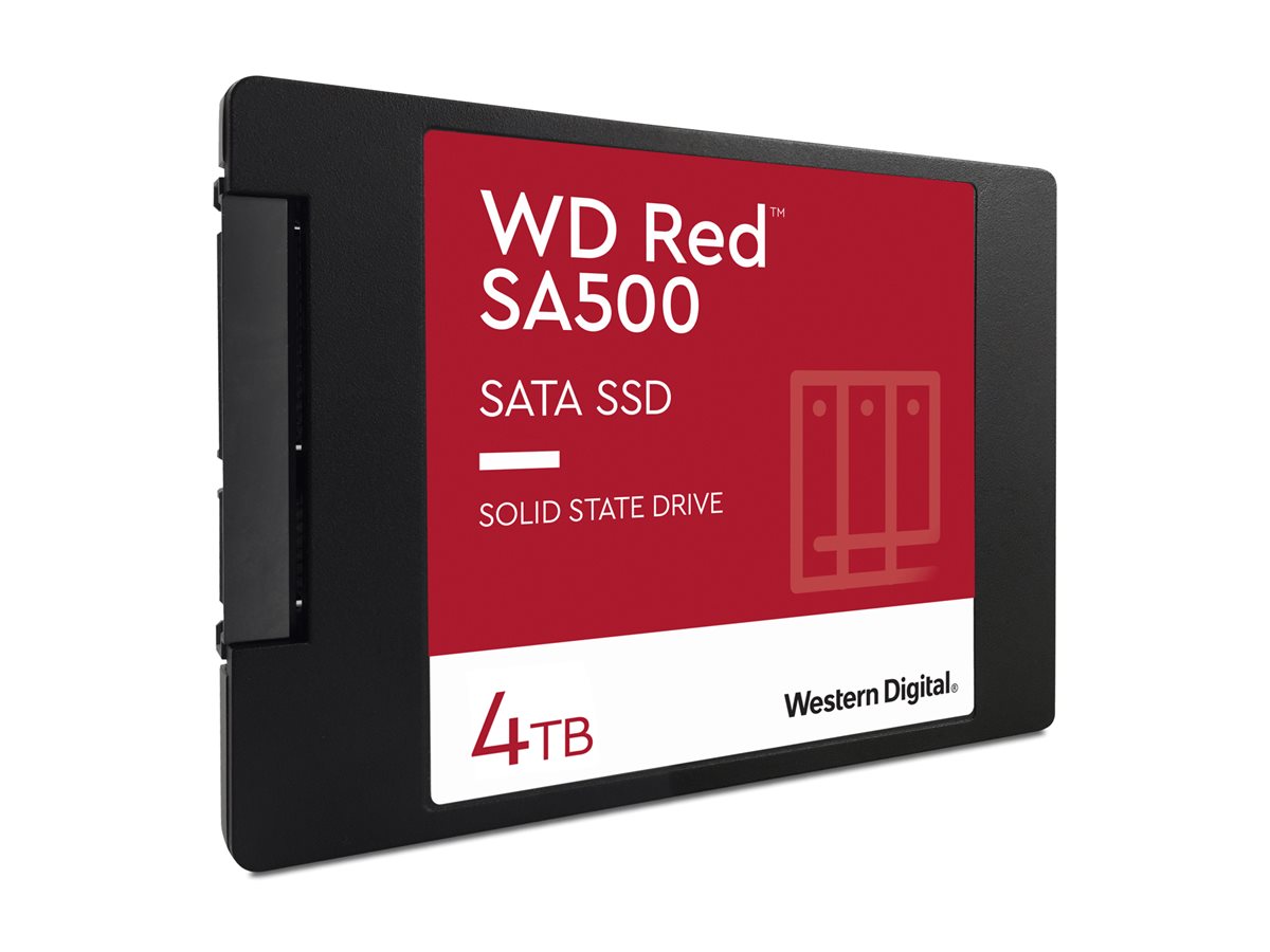 WD Red SA500 WDS400T2R0A - SSD - 4 TB - intern - 2.5" (6.4 cm)