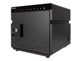 Manhattan Charging Cabinet/Cart via USB-C x10 Devices Desktop, Power Delivery 18W per port (180W total)