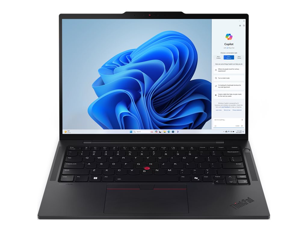 Lenovo ThinkPad T14s Gen 5 21LS - 180°-Scharnierdesign - Intel Core Ultra 5 125U / 1.3 GHz - Evo - Win 11 Pro - Intel Graphics - 16 GB RAM - 512 GB SSD TCG Opal Encryption 2, NVMe - 35.6 cm (14")