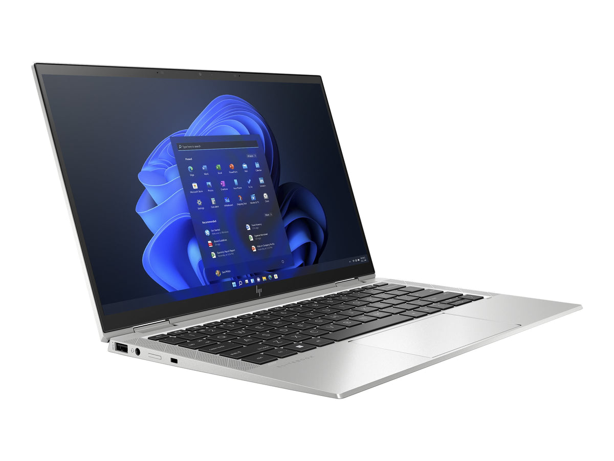 HP EliteBook x360 1030 G8 Notebook - Wolf Pro Security - Flip-Design - Intel Core i5 1135G7 / 2.4 GHz - Win 11 Pro - Iris Xe Graphics - 8 GB RAM - 256 GB SSD NVMe, HP Value - 33.8 cm (13.3")