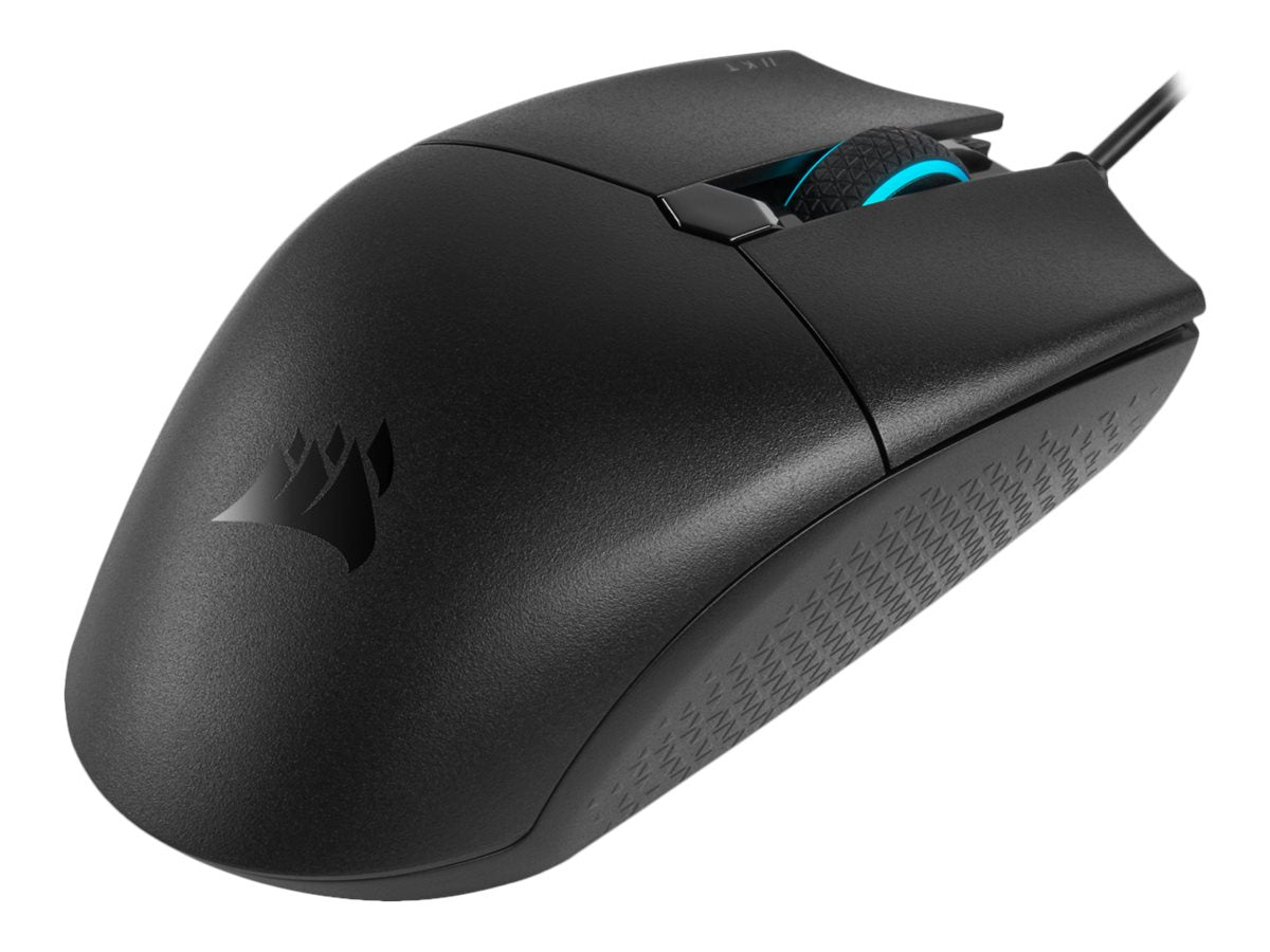 Corsair Gaming KATAR PRO - Maus - optisch - 6 Tasten - kabellos - 2.4 GHz, Bluetooth 4.2 LE - kabelloser Empfänger (USB)