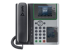 Poly Edge E400 - VoIP-Telefon mit Rufnummernanzeige/Anklopffunktion