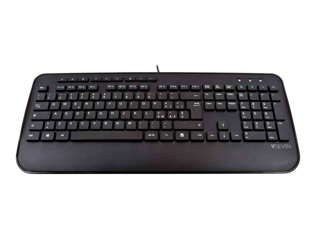 V7 KU300IT - Tastatur - USB - QWERTY - Italienisch