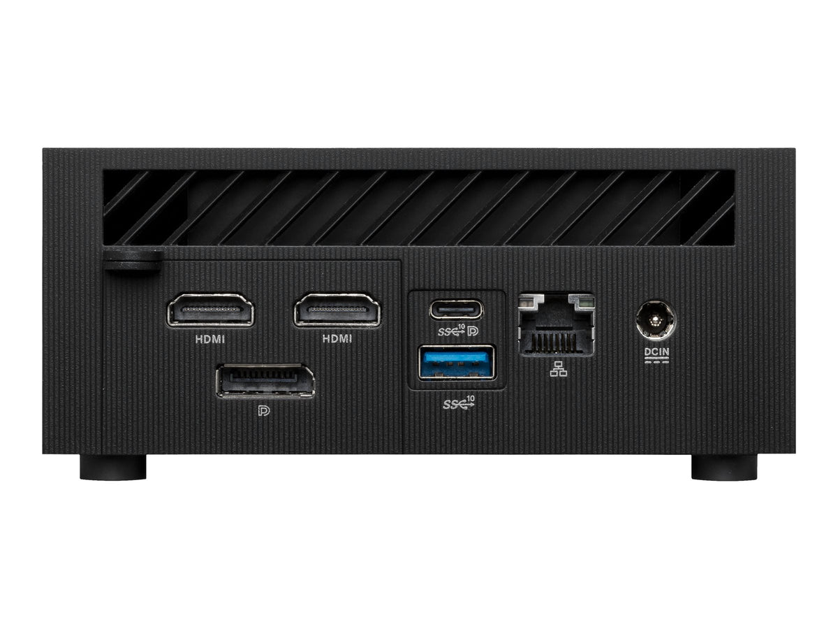 ASUS ExpertCenter PN64 S7013MD - Barebone - Mini-PC - 1 x Core i7 12700H / 2.3 GHz - RAM 16 GB - SSD 512 GB - Iris Xe Graphics - GigE, 2.5 GigE, Bluetooth 5.2, 802.11ax (Wi-Fi 6E)