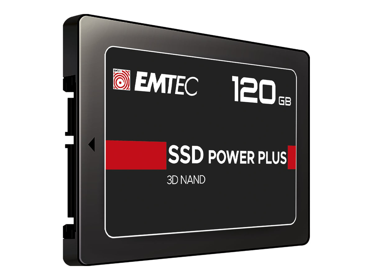 EMTEC X150 Power Plus 3D NAND - 120 GB SSD - intern - 2.5" (6.4 cm)