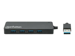 Manhattan USB-A Dock/Hub, Ports (x7): USB-A (x7)