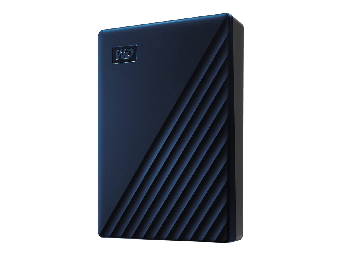 WD My Passport for Mac WDBEJA0060BBL - Festplatte - verschlüsselt - 6 TB - extern (tragbar)