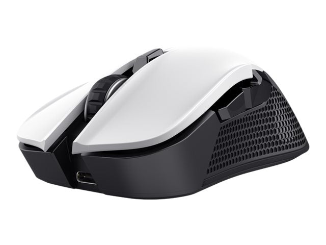 Trust GXT 923W Ybar - Maus - gaming - Für Rechtshänder - 6 Tasten - kabellos - 2.4 GHz - kabelloser Empfänger (USB)