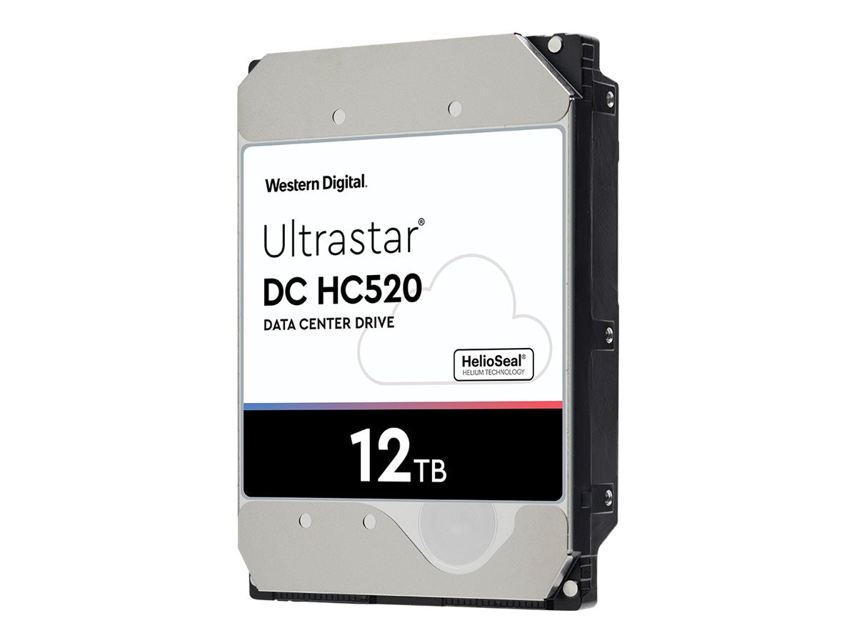 WD Ultrastar DC HC520 HUH721212AL4200 - Festplatte - 12 TB - intern - 3.5" (8.9 cm)