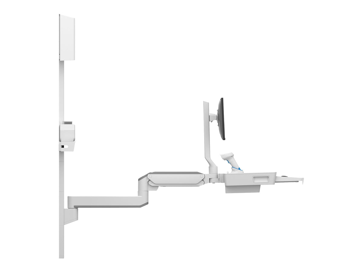 Ergotron CareFit Combo Extender - Montagekomponente (Kabelabdeckung, Verlängerungsarm, Abschlusskappen)