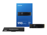 Samsung 990 EVO MZ-V9E2T0BW - SSD - verschlüsselt - 2 TB - intern - M.2 2280 - PCI Express 5.0 x4 (NVMe)