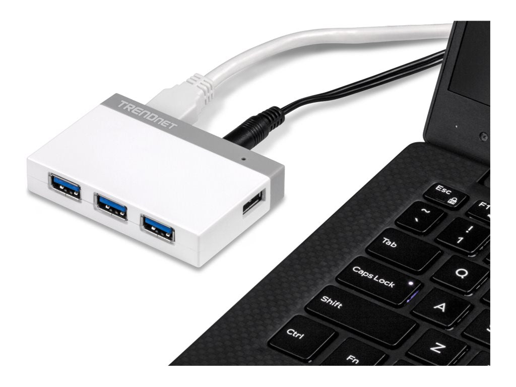 TRENDnet TU3 H4 - Hub - 4 x SuperSpeed USB 3.0