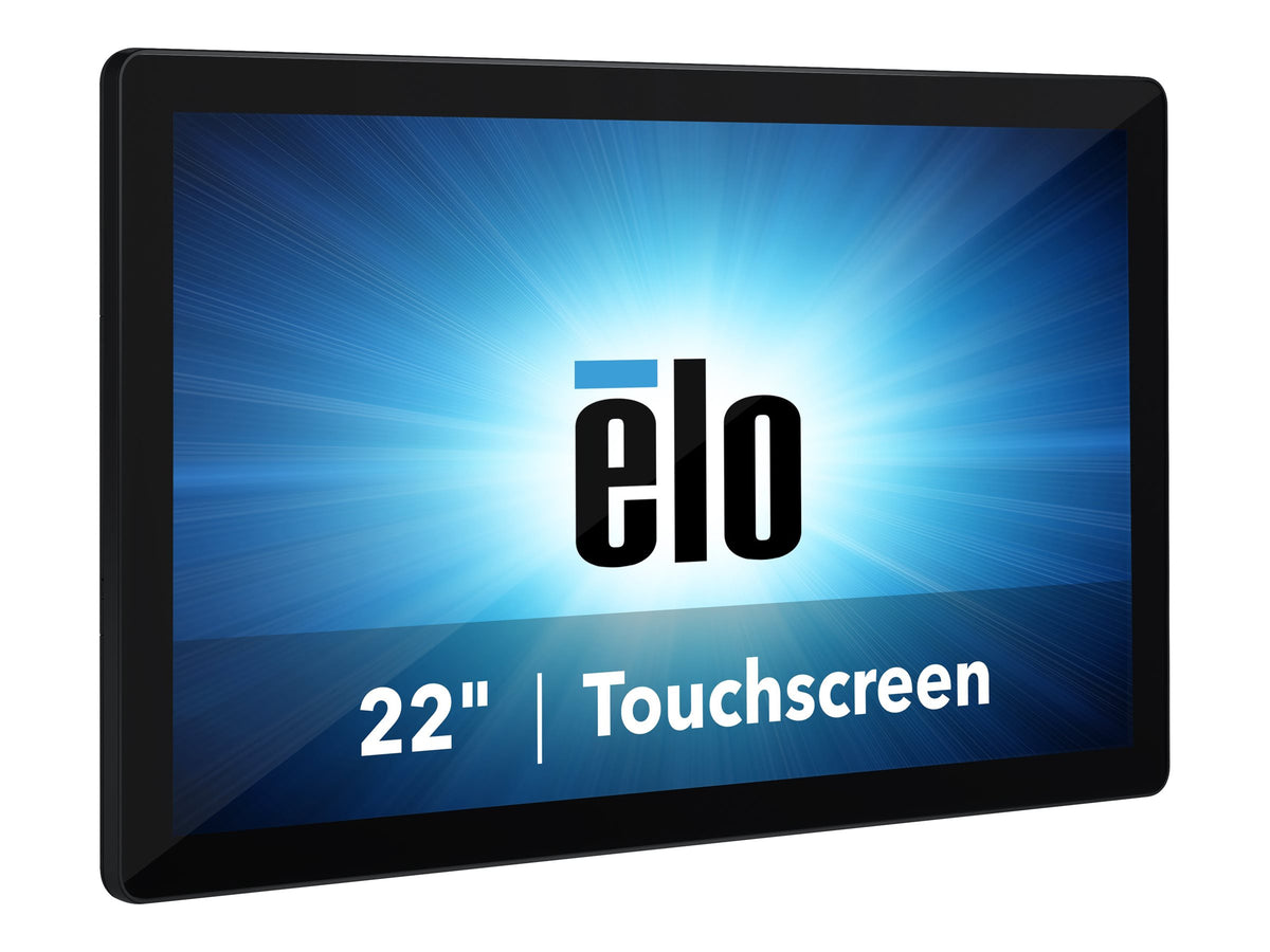 Elo Touch Solutions Elo I-Series 2.0 ESY22i3 - All-in-One (Komplettlösung) - Core i3 8100T / 3.1 GHz - RAM 8 GB - SSD 128 GB - UHD Graphics 630 - GigE - Win 10 IoT Enterprise LTSC 64-bit - Monitor: LED 54.6 cm (21.5")