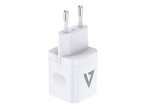 V7 Netzteil - 20 Watt - PD (24 pin USB-C) - auf Kabel: Lightning