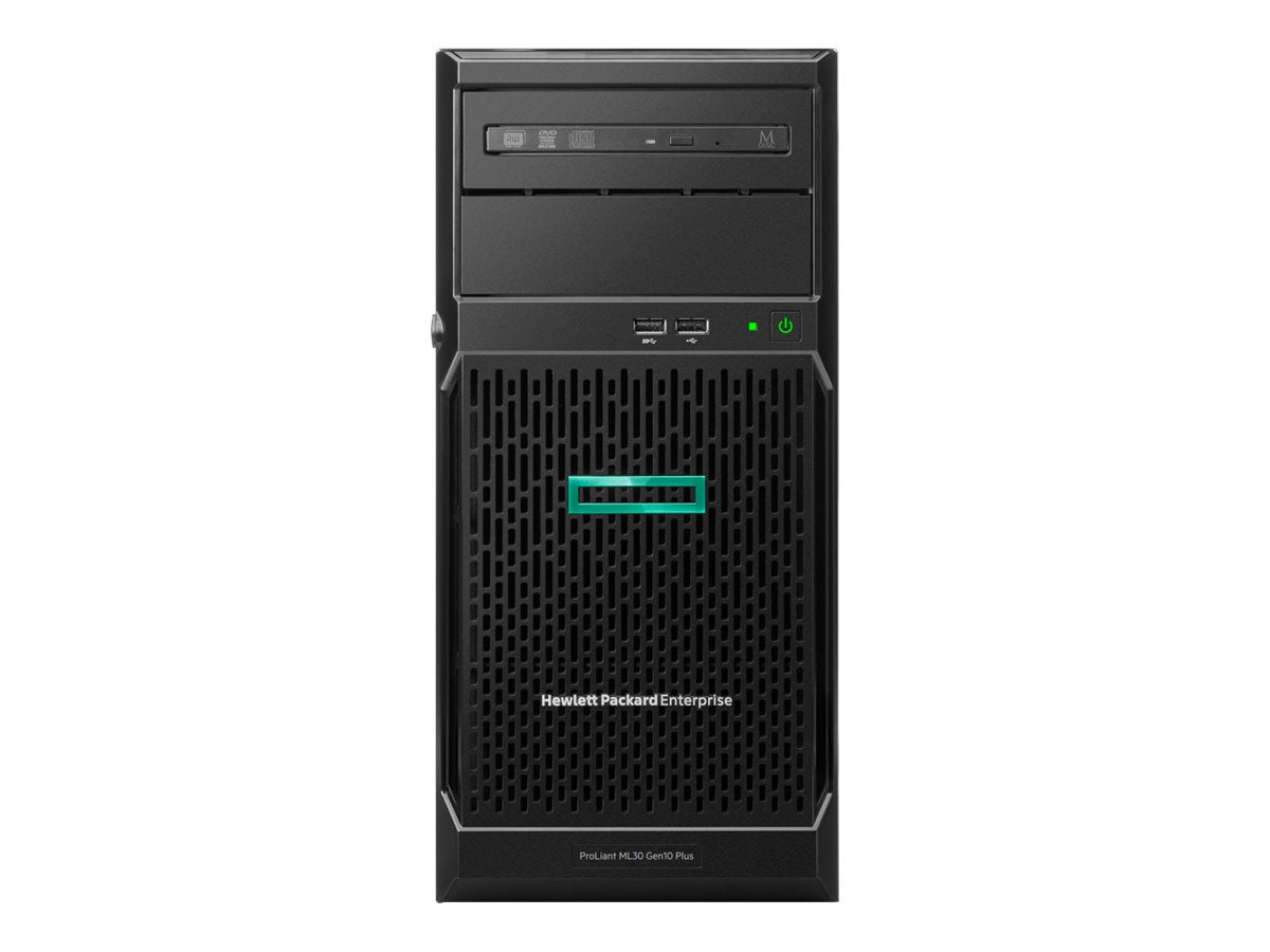 HPE ProLiant ML30 Gen10 Plus Entry - Server - Tower - 4U - 1-Weg - 1 x Xeon E-2314 / 2.8 GHz - RAM 16 GB - SATA - nicht Hot-Swap-fähig 8.9 cm (3.5")