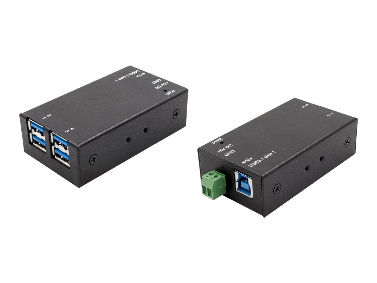 Exsys EX-1180HMS - Hub - 4 x SuperSpeed USB 3.0