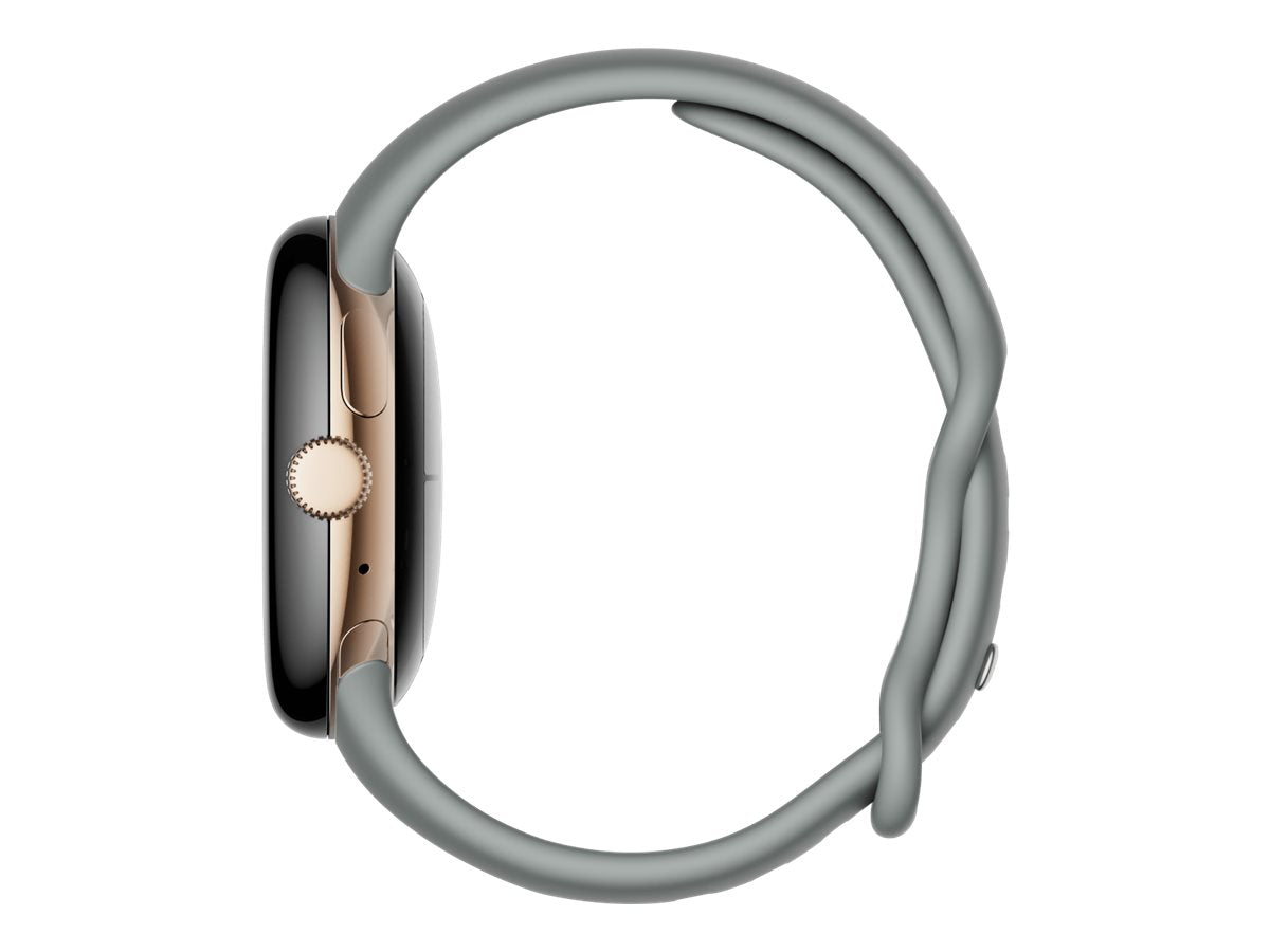 Google Pixel Watch - Champagne Gold - intelligente Uhr mit Band