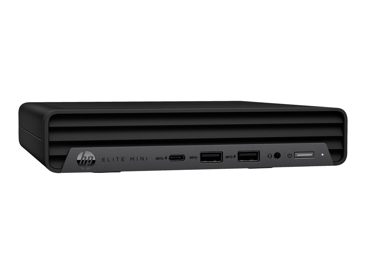 HP Elite 800 G9 - Mini Desktop - Core i9 13900T / 1.1 GHz - RAM 64 GB - SSD 1 TB - NVMe, TLC - NVIDIA GeForce RTX 3050 / Intel UHD Graphics 770 - 1GbE, 802.11ax (Wi-Fi 6E)