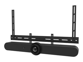 Neomounts Befestigungskit (Montageklammer) - für Video-Leiste - universal - Stahl - Schwarz - Bildschirmgröße: 109.2-279.4 cm (43"-110")