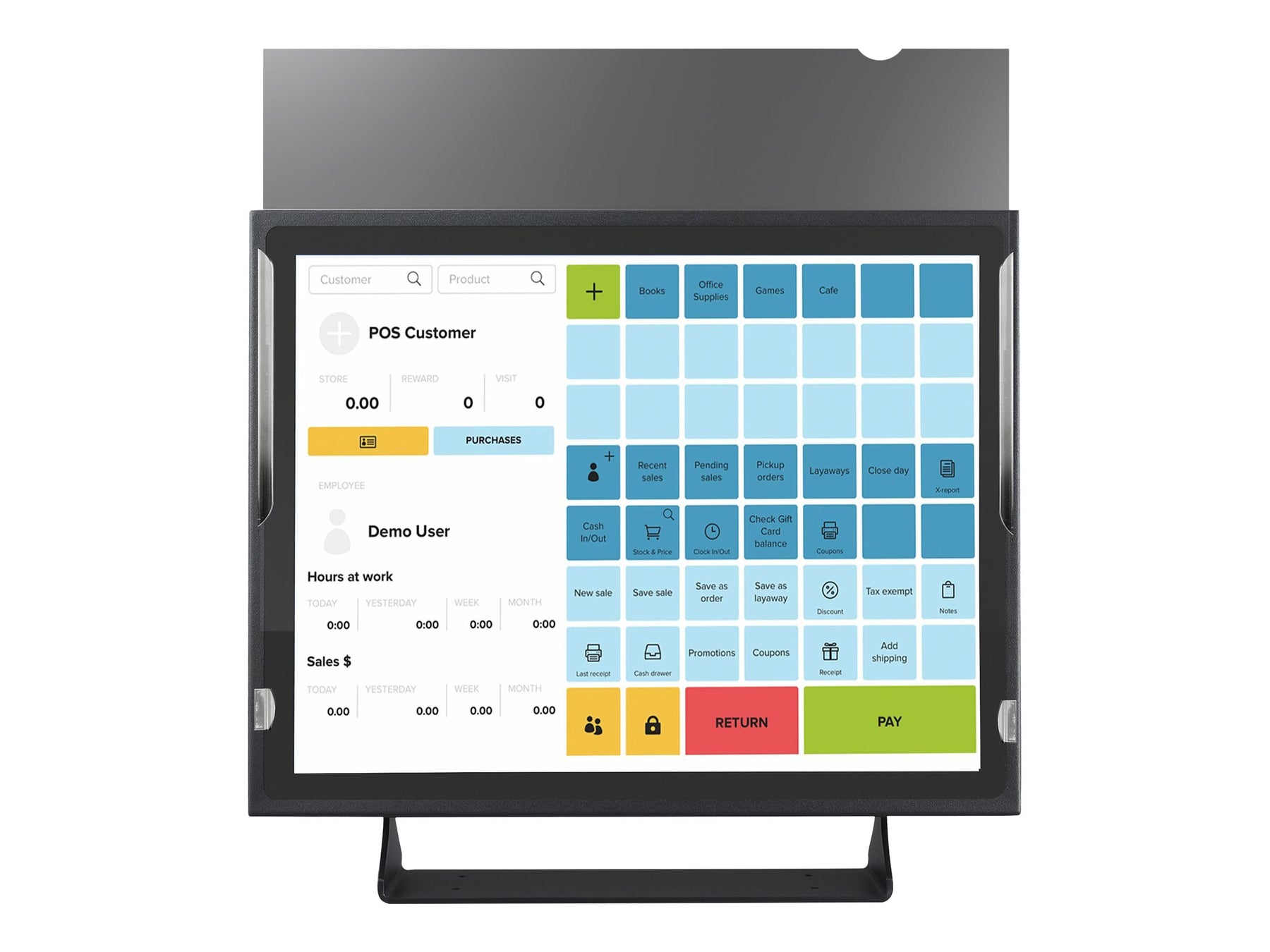 StarTech.com 19-inch 5:4 Computer Monitor Privacy Filter, Anti-Glare Privacy Screen with 51% Blue Light Reduction, Matte and Glossy Sides (1954-PRIVA - Blickschutzfilter für Notebook (horizontal)