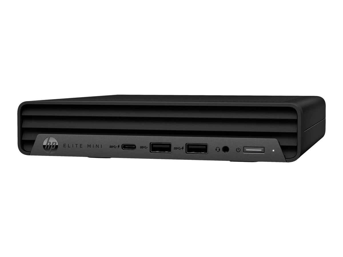 HP Elite 800 G9 - Mini Desktop - Core i9 13900T / 1.1 GHz - RAM 64 GB - SSD 1 TB - NVMe, TLC - NVIDIA GeForce RTX 3050 / Intel UHD Graphics 770 - 1GbE, 802.11ax (Wi-Fi 6E)