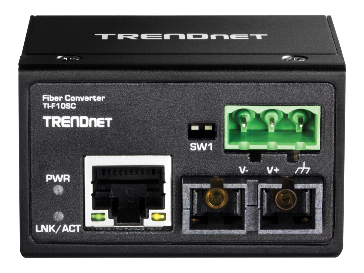 TRENDnet TI-F10SC - Medienkonverter - 100Mb LAN