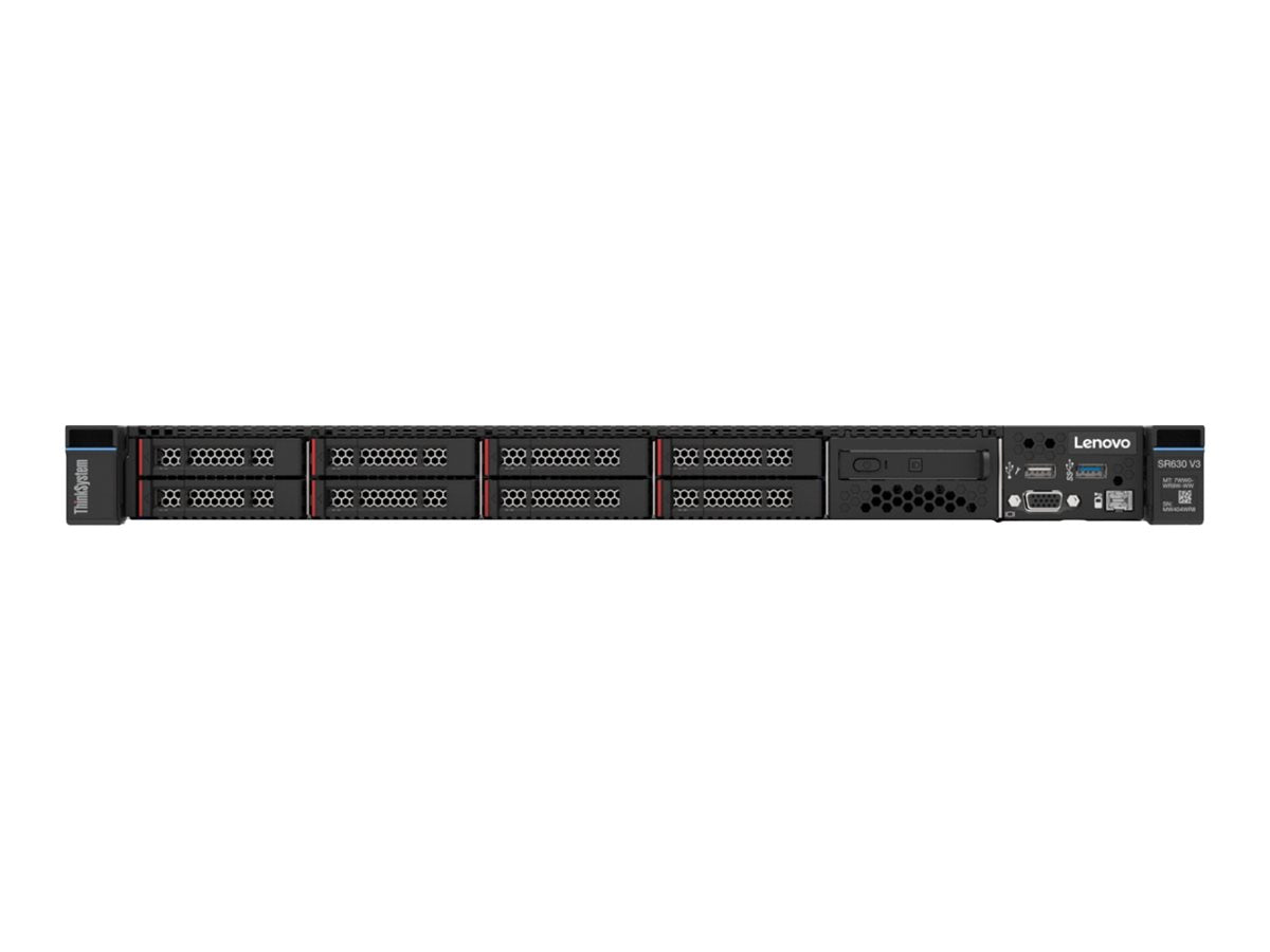 Lenovo ThinkSystem SR630 V3 7D73 - Server - Rack-Montage - 1U - zweiweg - 1 x Xeon Silver 4416+ / 2 GHz - RAM 32 GB - SAS - Hot-Swap 6.4 cm (2.5")