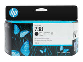 HP 738 - 130 ml - Schwarz - original - DesignJet