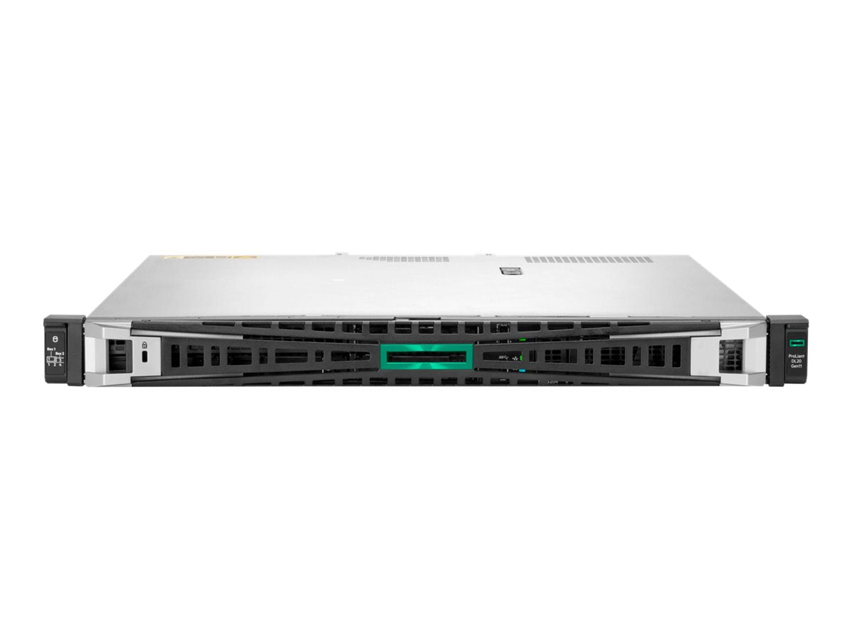 HPE ProLiant DL20 Gen11 Base - Server - Rack-Montage - 1U - 1-Weg - 1 x Xeon E-2434 / 3.4 GHz - RAM 16 GB - SATA - Hot-Swap 8.9 cm (3.5")