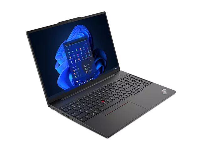 Lenovo ThinkPad E16 Gen 1 21JN - 180°-Scharnierdesign - Intel Core i7 13700H / 2.4 GHz - Win 11 Pro - Intel Iris Xe Grafikkarte - 32 GB RAM - 1 TB SSD TCG Opal Encryption 2, NVMe - 40.6 cm (16")