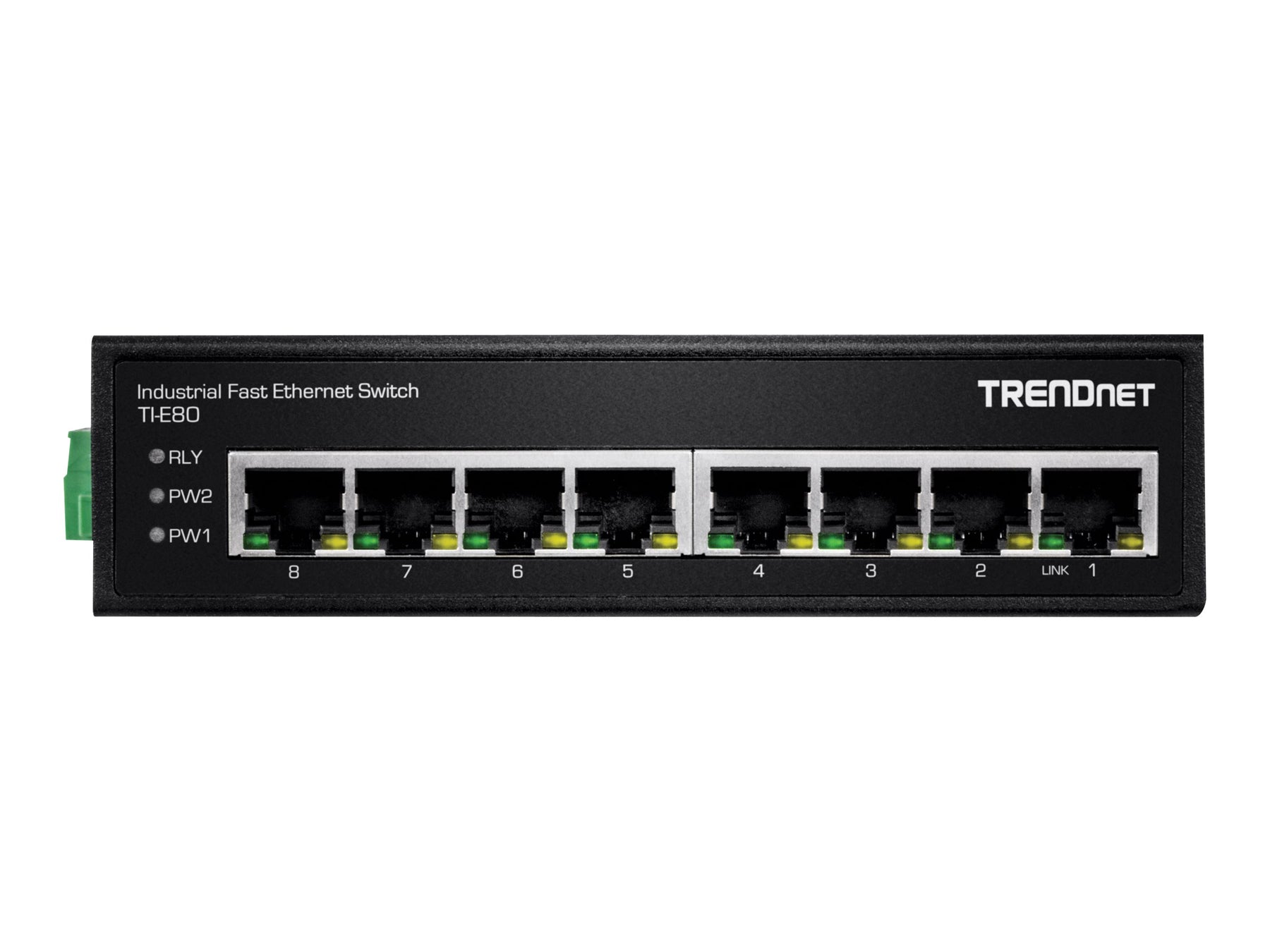 TRENDnet TI-E80 - Switch - unmanaged - 8 x 10/100