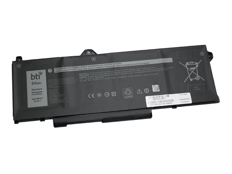 BTI Laptop-Batterie (gleichwertig mit: Dell GRT01, Dell R05P0, Dell 0R05P0, Dell CN-0R05P0, Dell 0VXD57, Dell 00P3TJ)