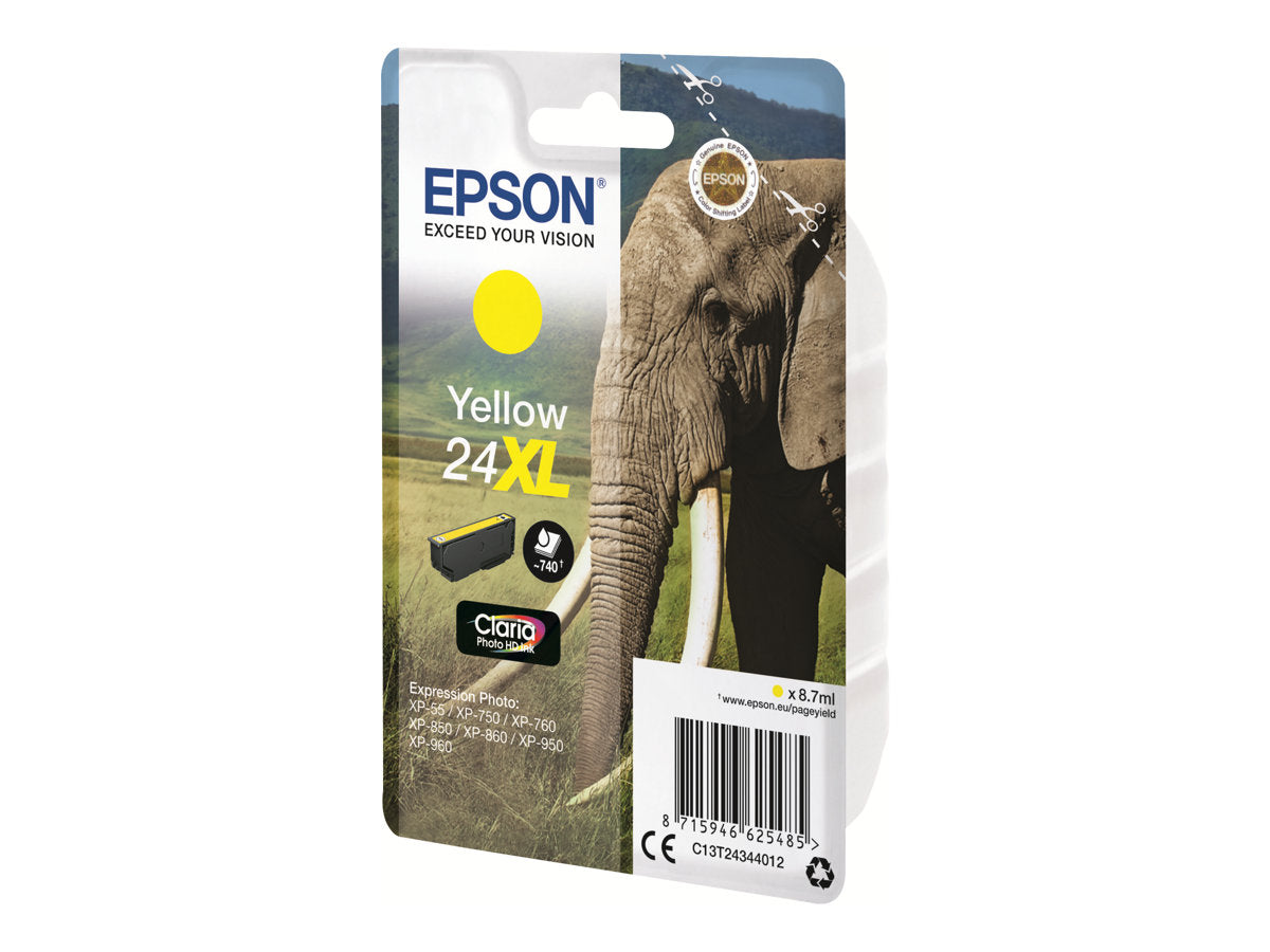 Epson 24XL - 8.7 ml - XL - Gelb - Original - Tintenpatrone