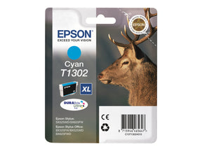 Epson T1302 - 10.1 ml - Cyan - Blister mit RF- / aktustischem Alarmsignal