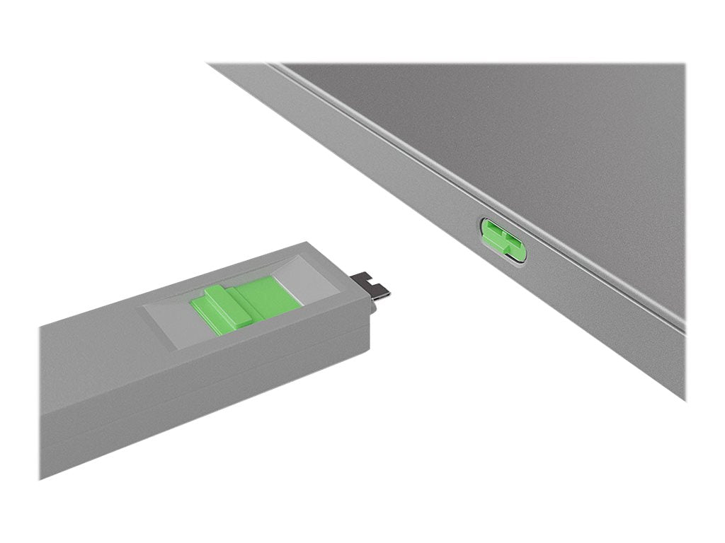 Lindy Schloss für USB-C-Port - grün