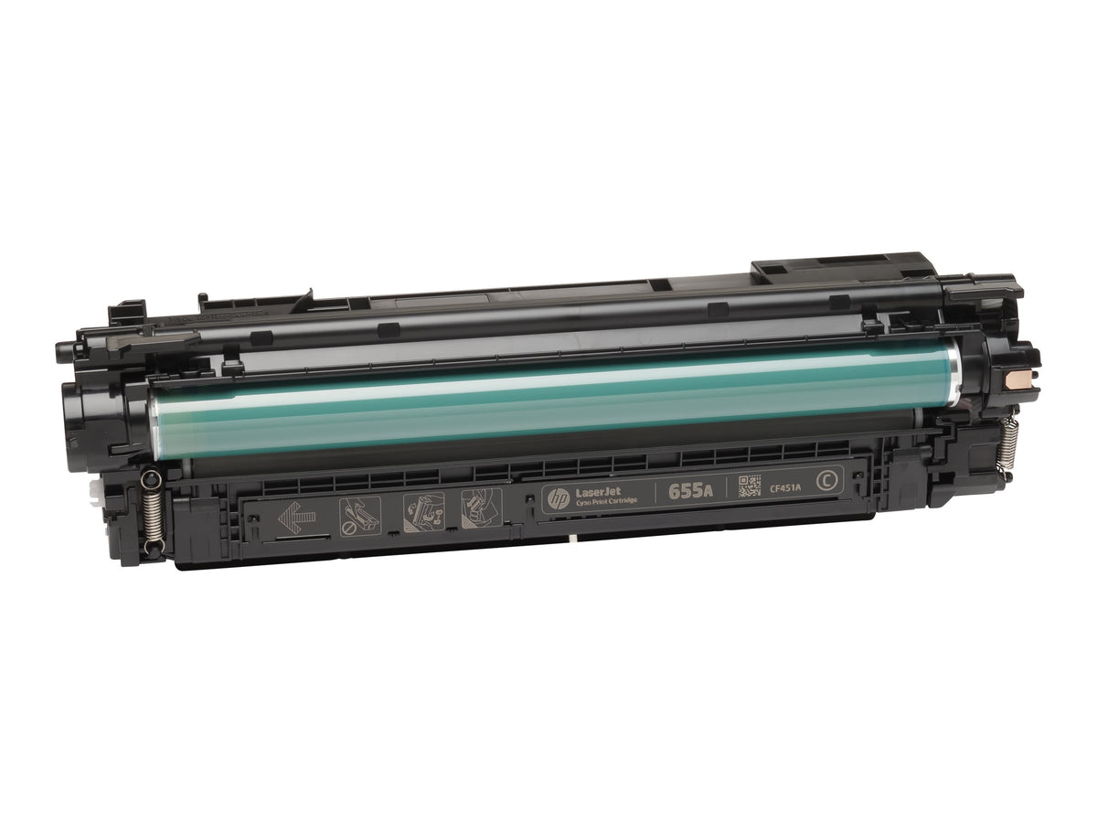 HP 655A - Cyan - Original - LaserJet - Tonerpatrone (CF451A)