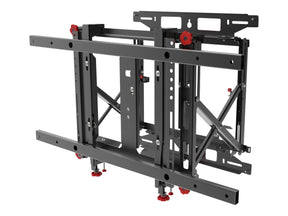 Peerless SmartMount Supreme Full Service Video Wall Mount with Quick Release - Klammer - für Videoleinwand - Schwarz - Bildschirmgröße: 116.8-152.4 cm (46"-60")