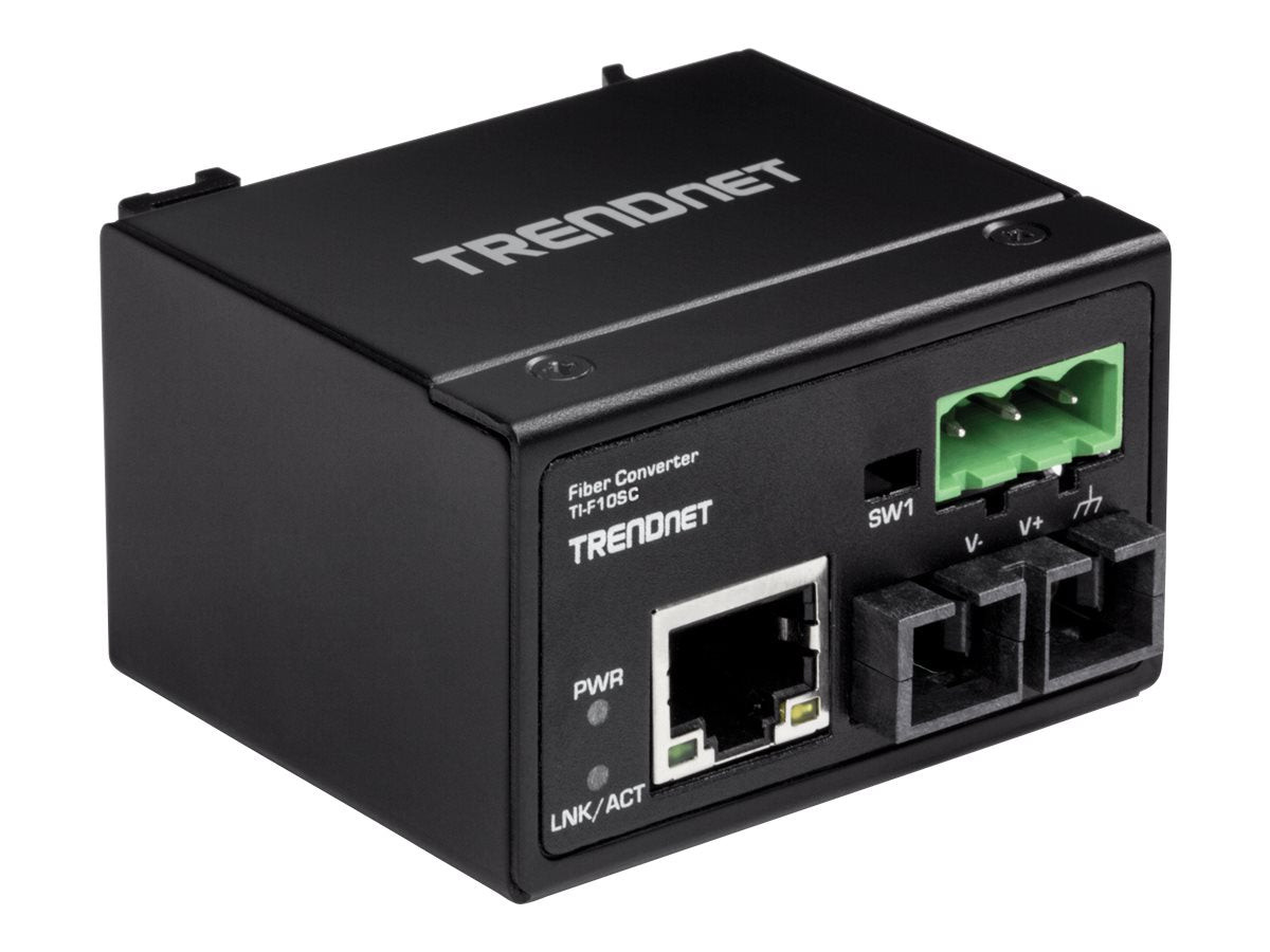 TRENDnet TI-F10SC - Medienkonverter - 100Mb LAN