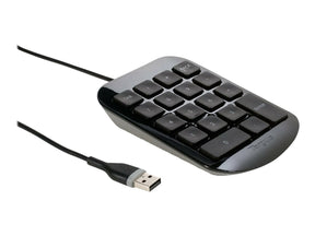 Targus Numeric - Tastenfeld - USB - Grau, Schwarz