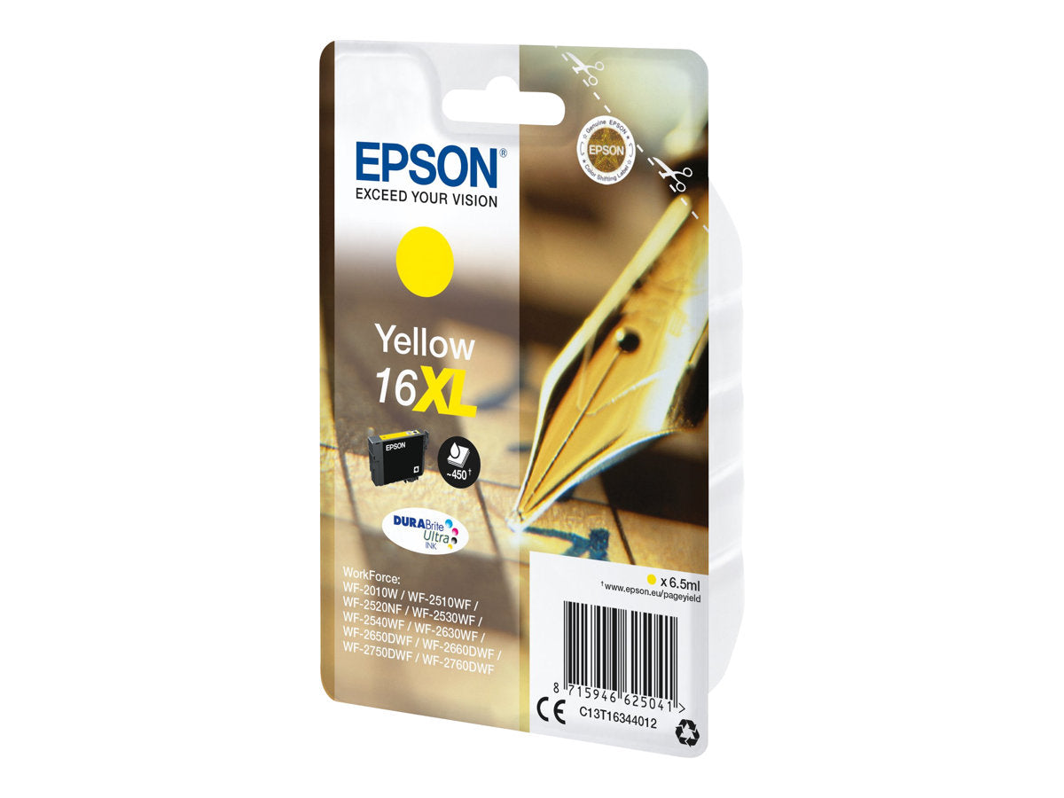 Epson 16XL - 6.5 ml - XL - Gelb - Original - Blisterverpackung