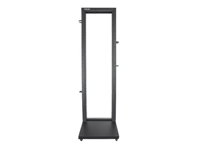 Intellinet 19" 2-Pfosten Laborgestell, 42 HE, Flatpack, schwarz - Schrank - offener Rahmen - 2 Pfosten - Schwarz, RAL 9005 - 42HE - 48.3 cm (19")