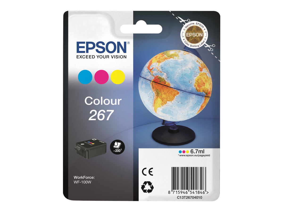 Epson 267 - 7 ml - Gelb, Cyan, Magenta - Original